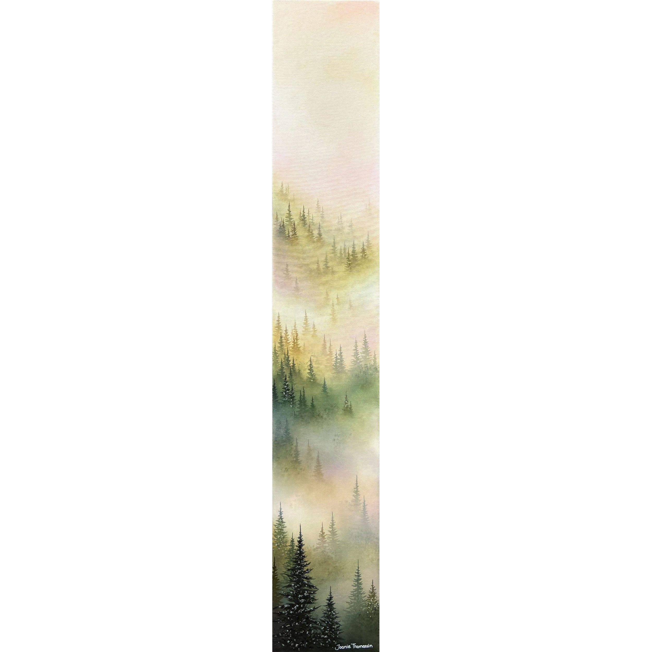 Waking up under the dew, 36x6