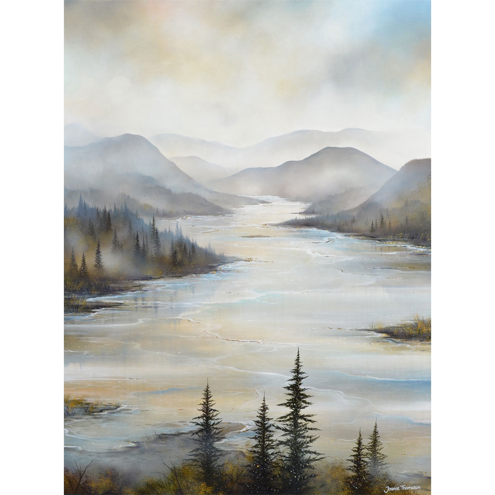 VENDU/SOLD-À la rencontre des horizons, 48x36