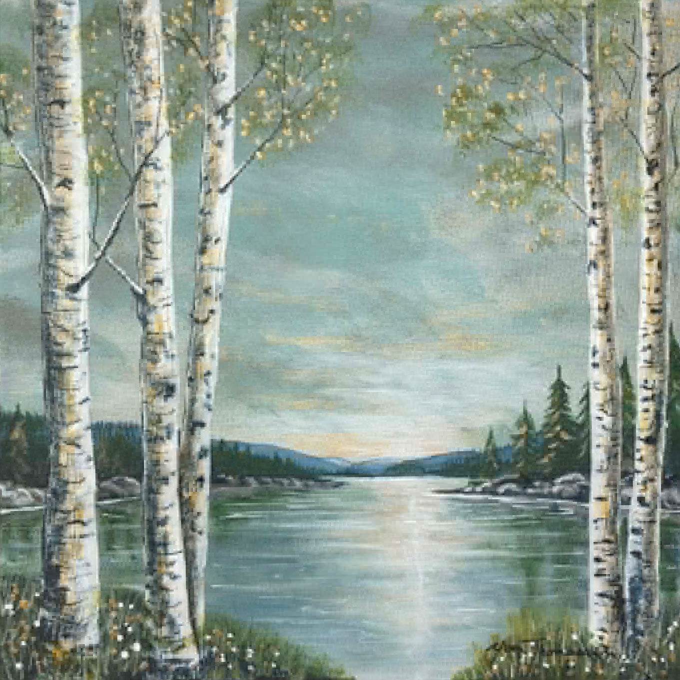 Après la pluie, 12x12