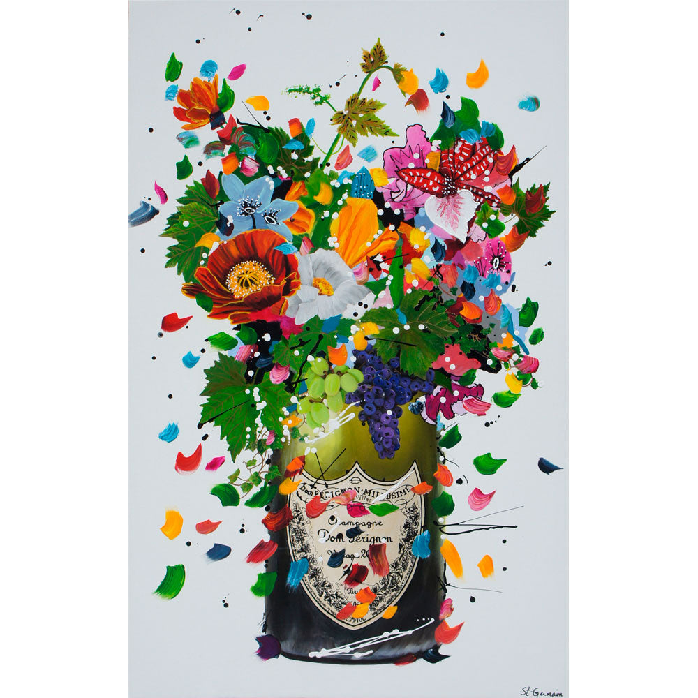 Bulles printanières, 48x30