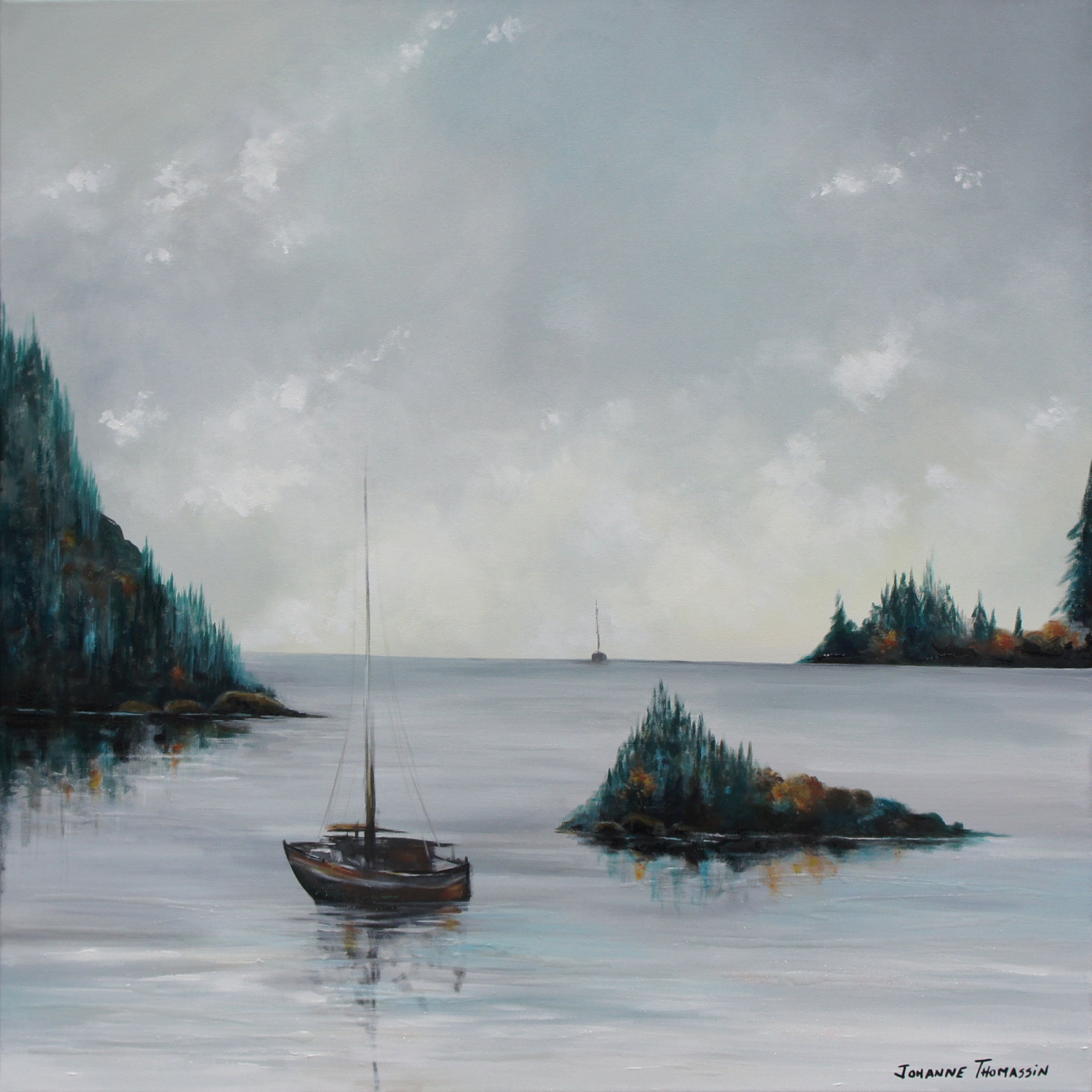 Ce lieu de contemplation, 30x30