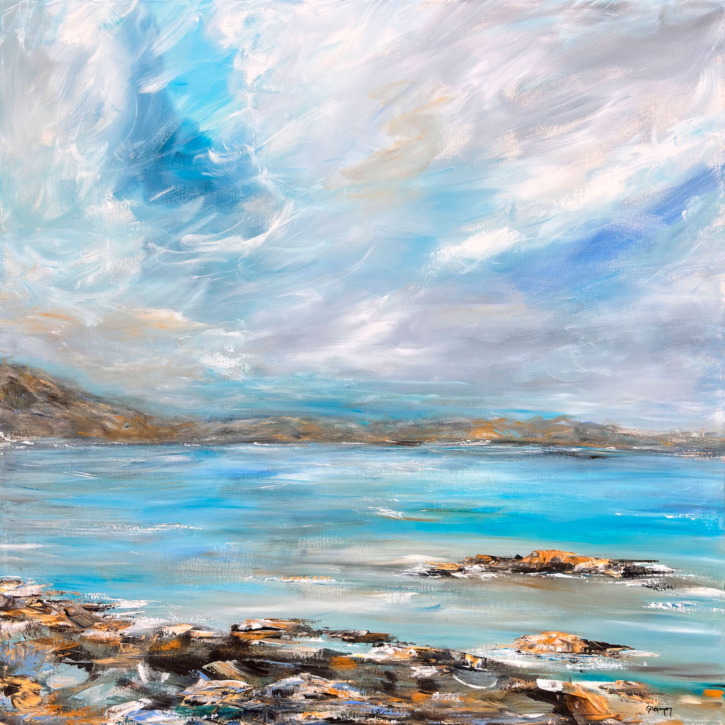 Céleste, 40x40
