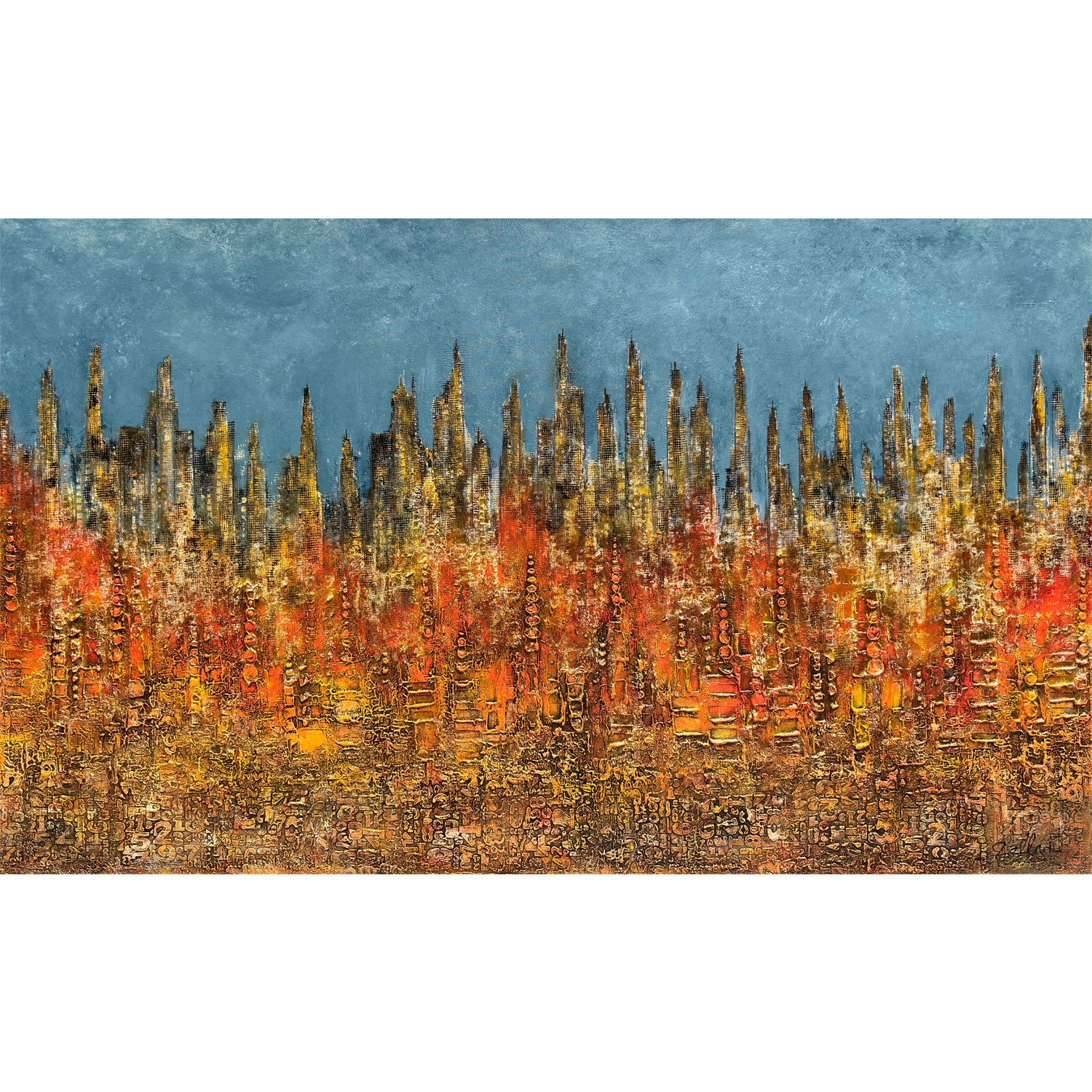 Ciudad, 36x60