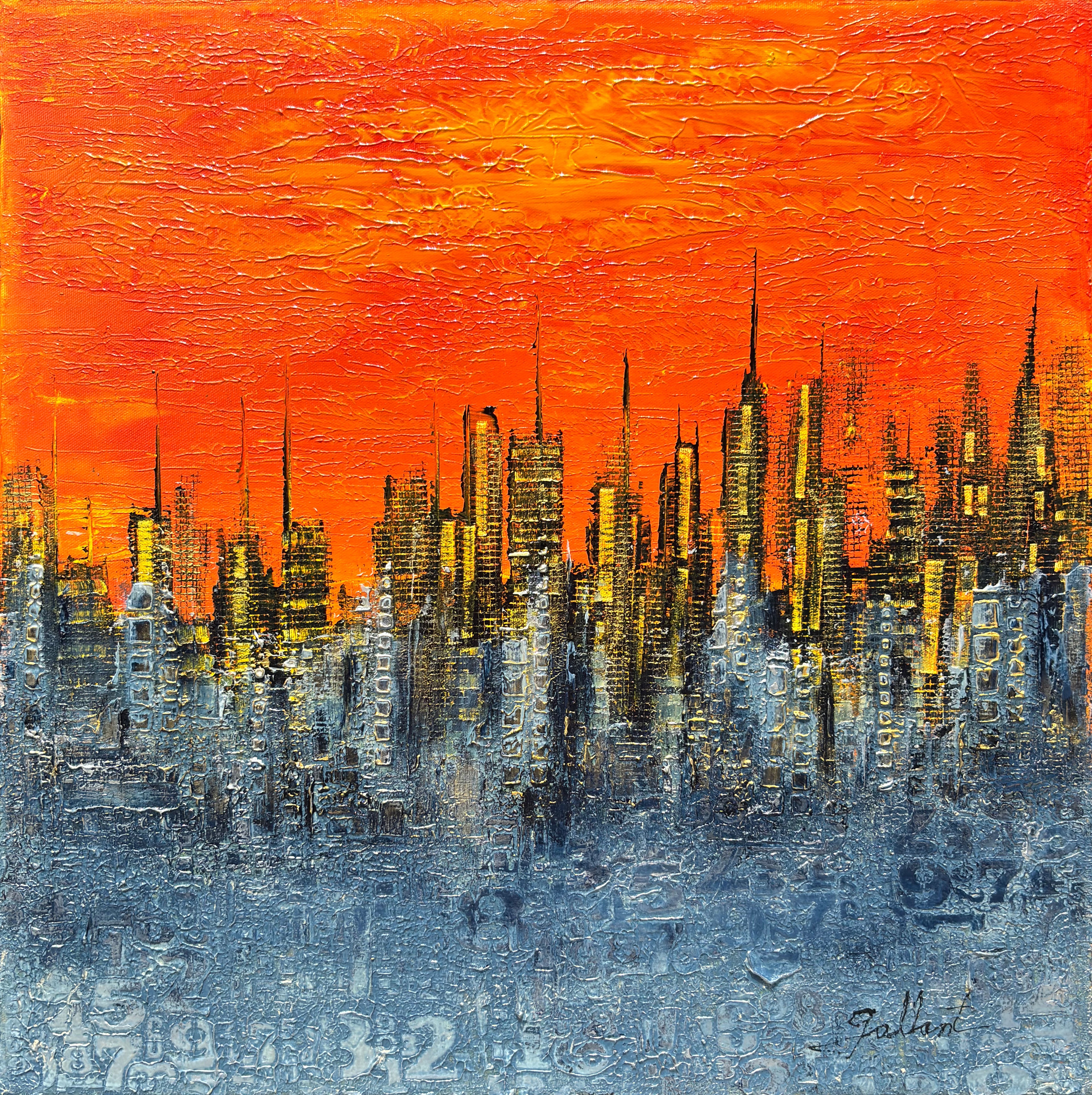 Civic Code #57, 20x20