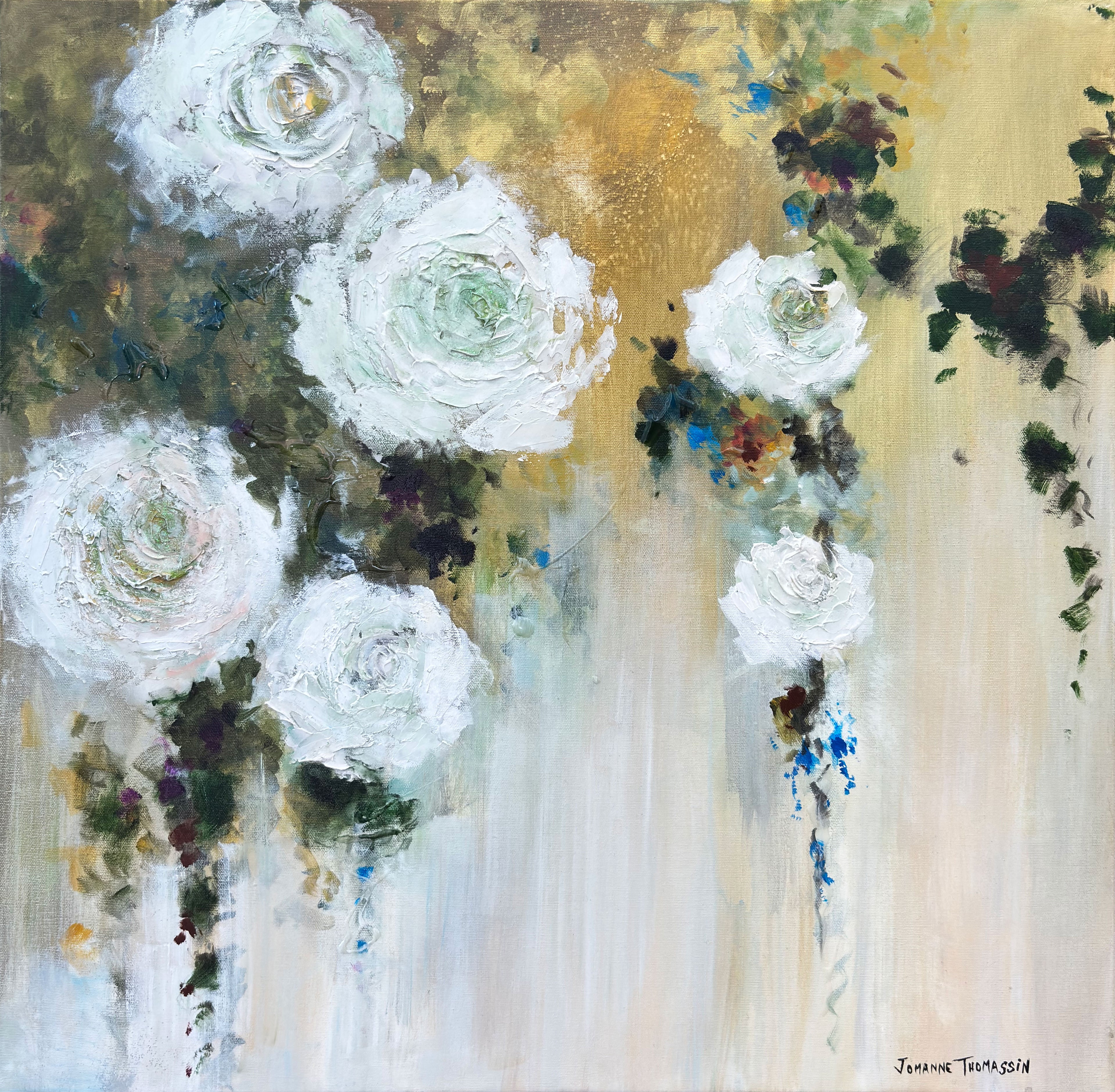 De tendres moments ici, 24x24
