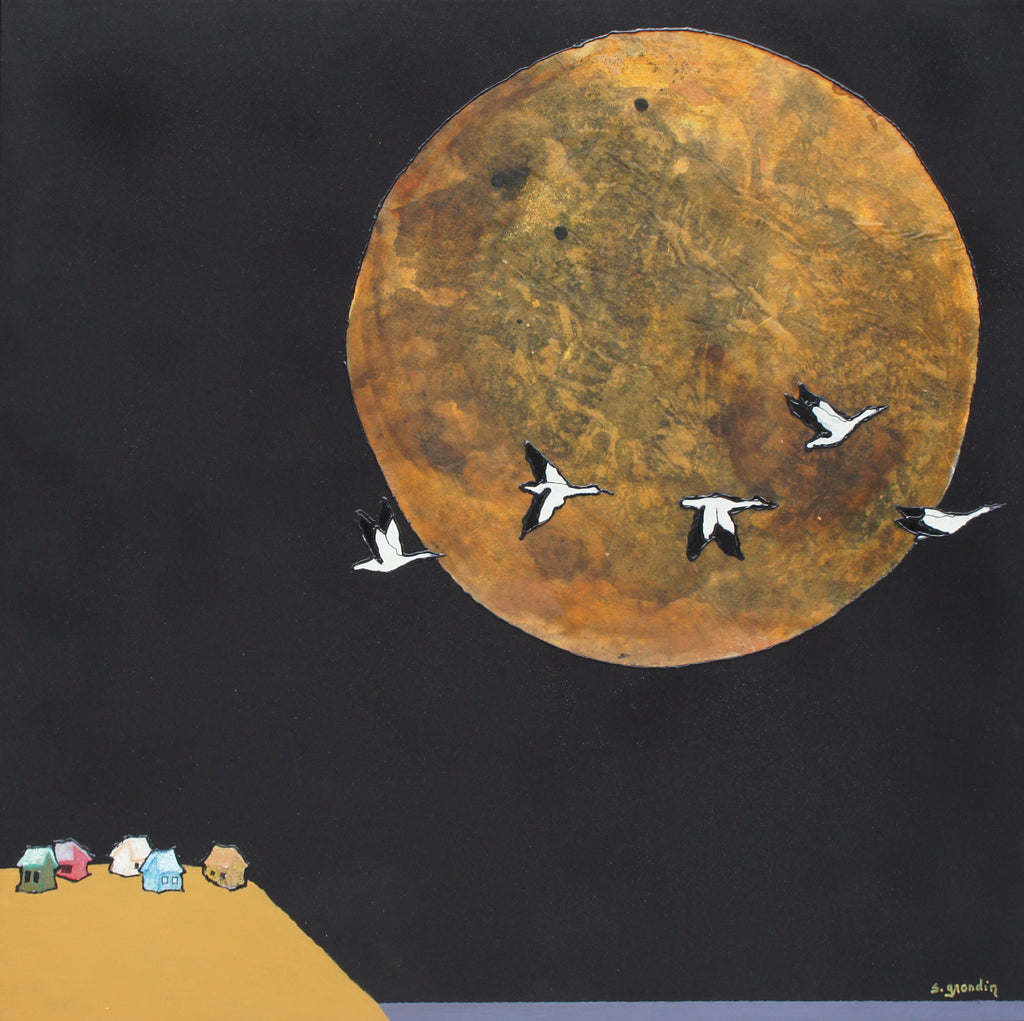 Departure or return (1), 30x30"