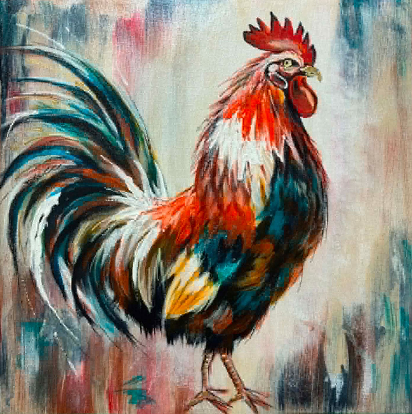 Éclat d'aurore, 12x12