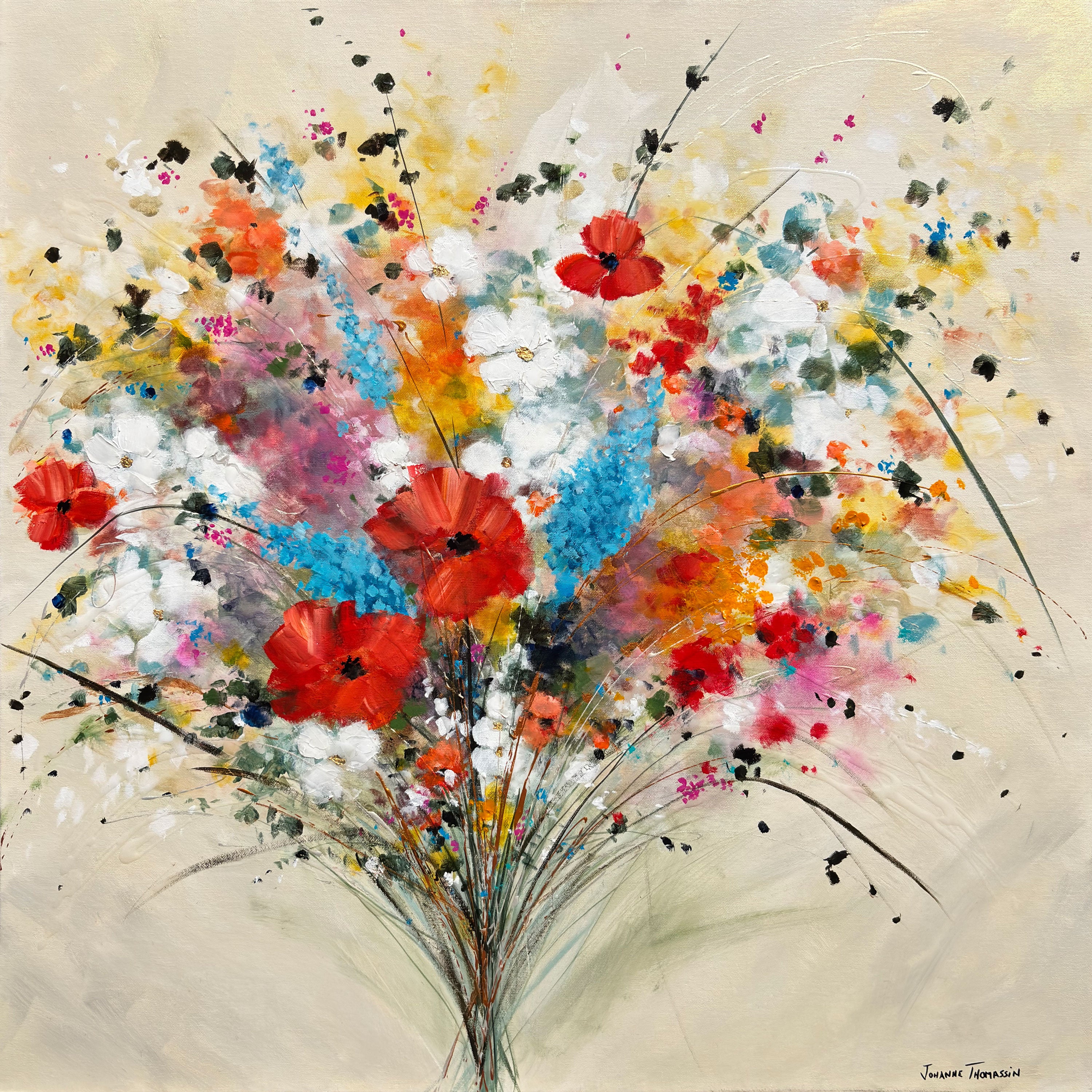 Explosion d'amour, 30x30
