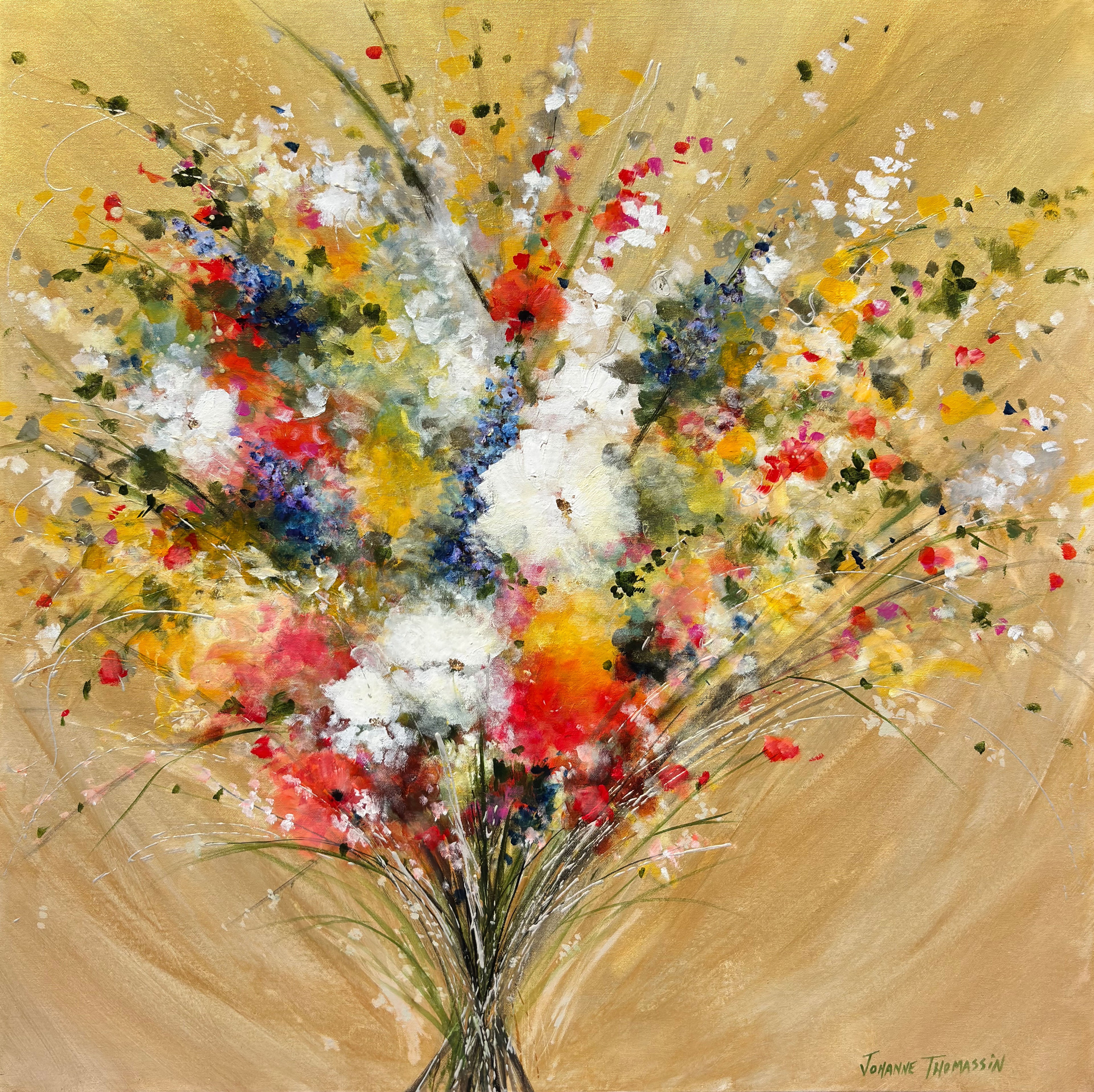 Explosion d'amour et tendresse, 30x30