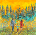 Family trip, 24x24