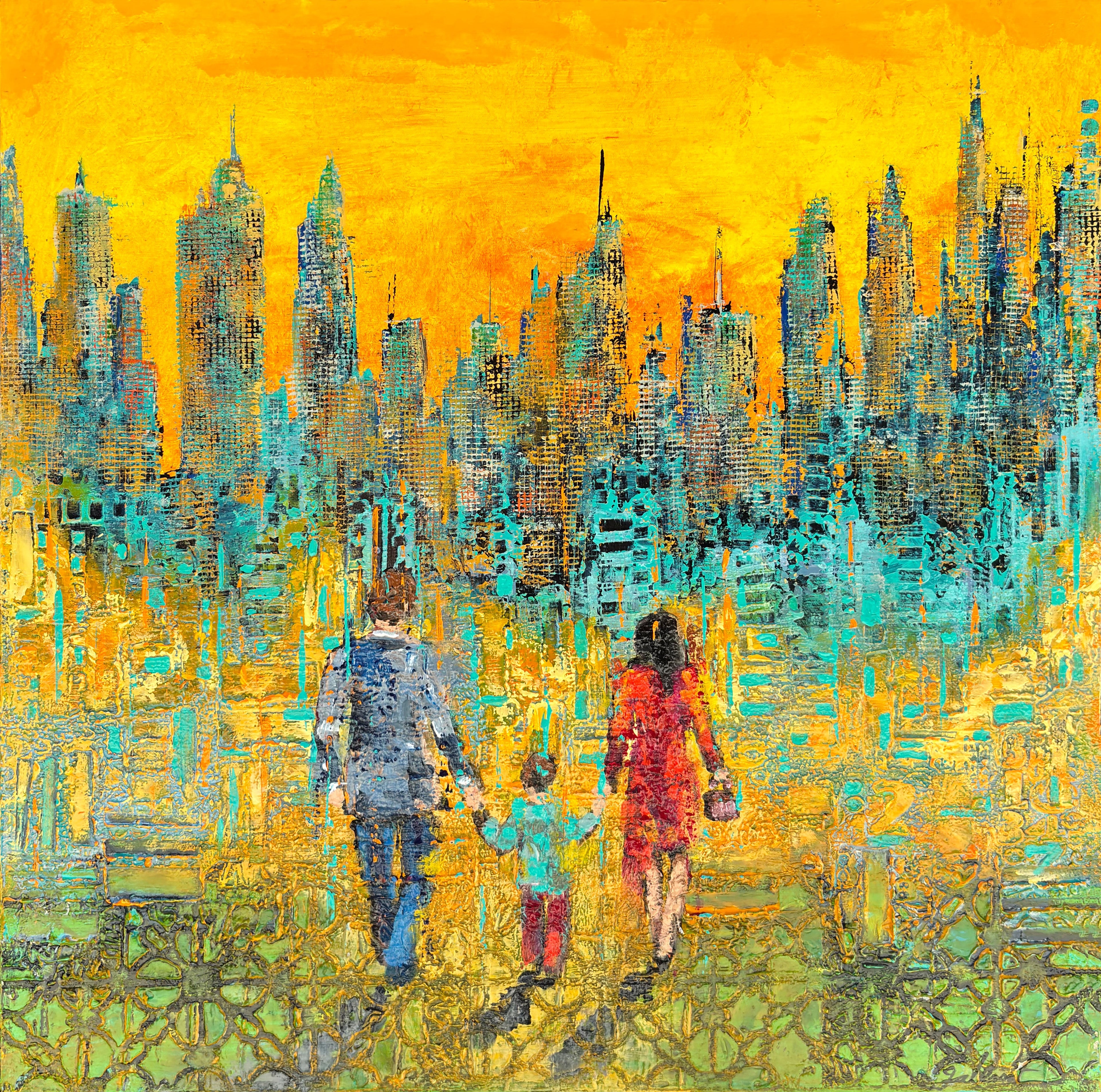 Family trip, 24x24