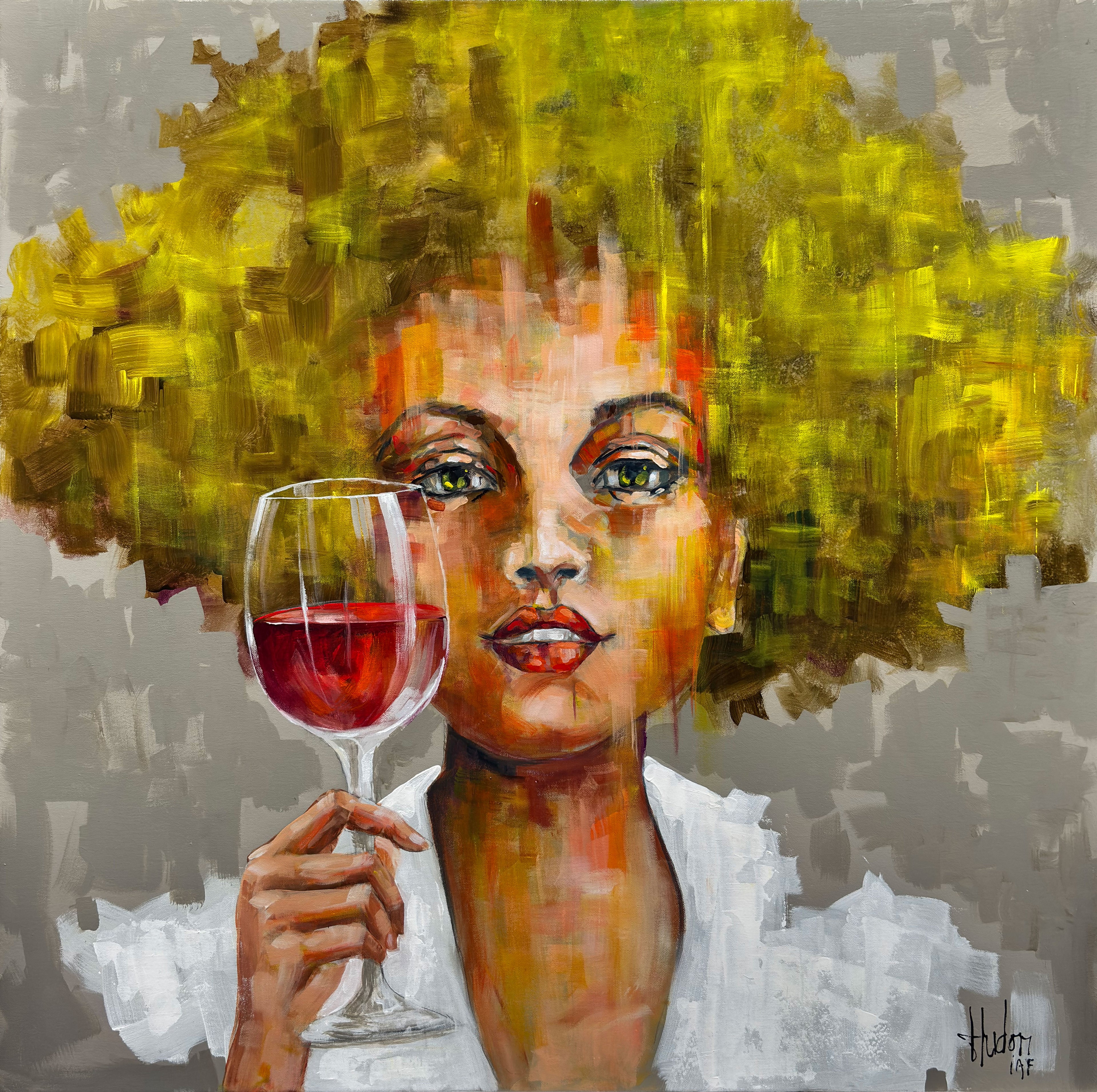 I drink to that, why not, 30x30