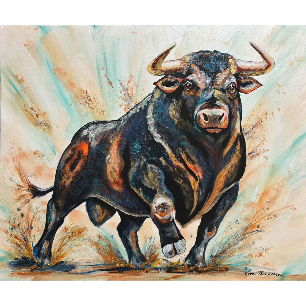 Éclat de taureau, 20x24