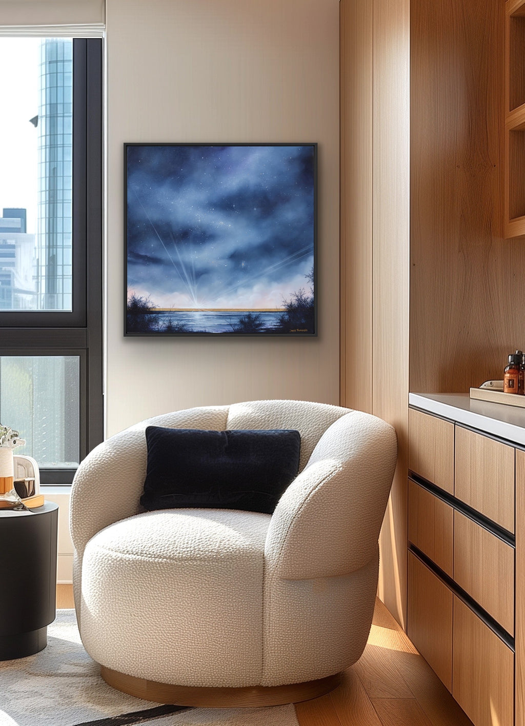SOLD-Touching the Stars, 30x30"
