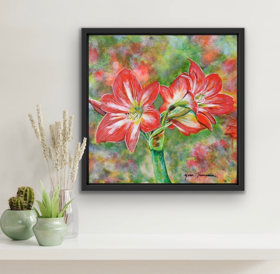 Amaryllis, 12x12