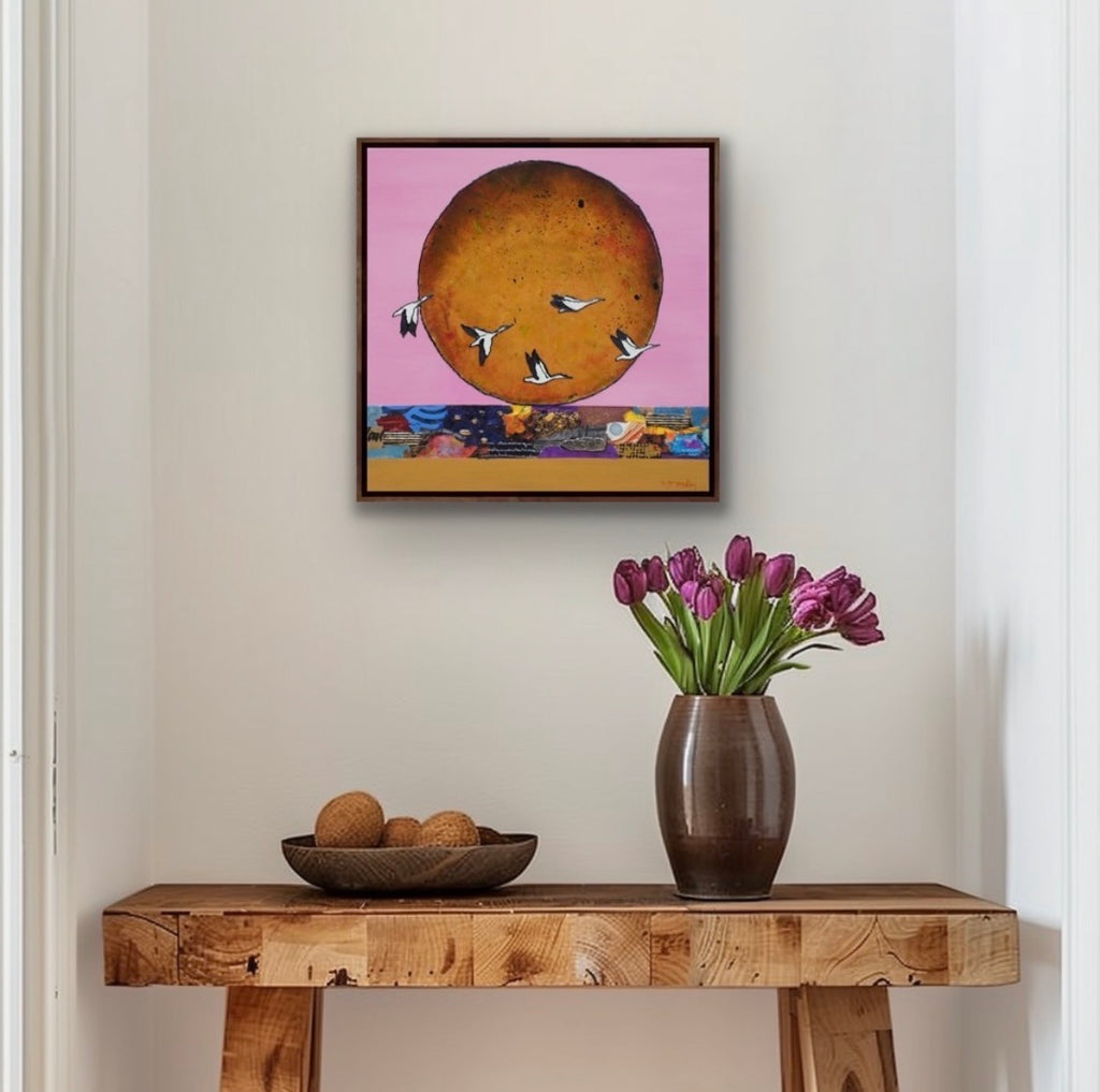 Selenology (26), 20x20"