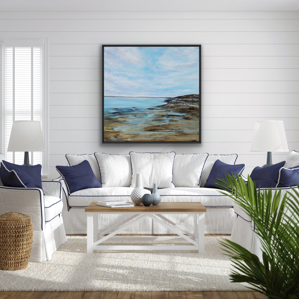 At low tide, 42x42