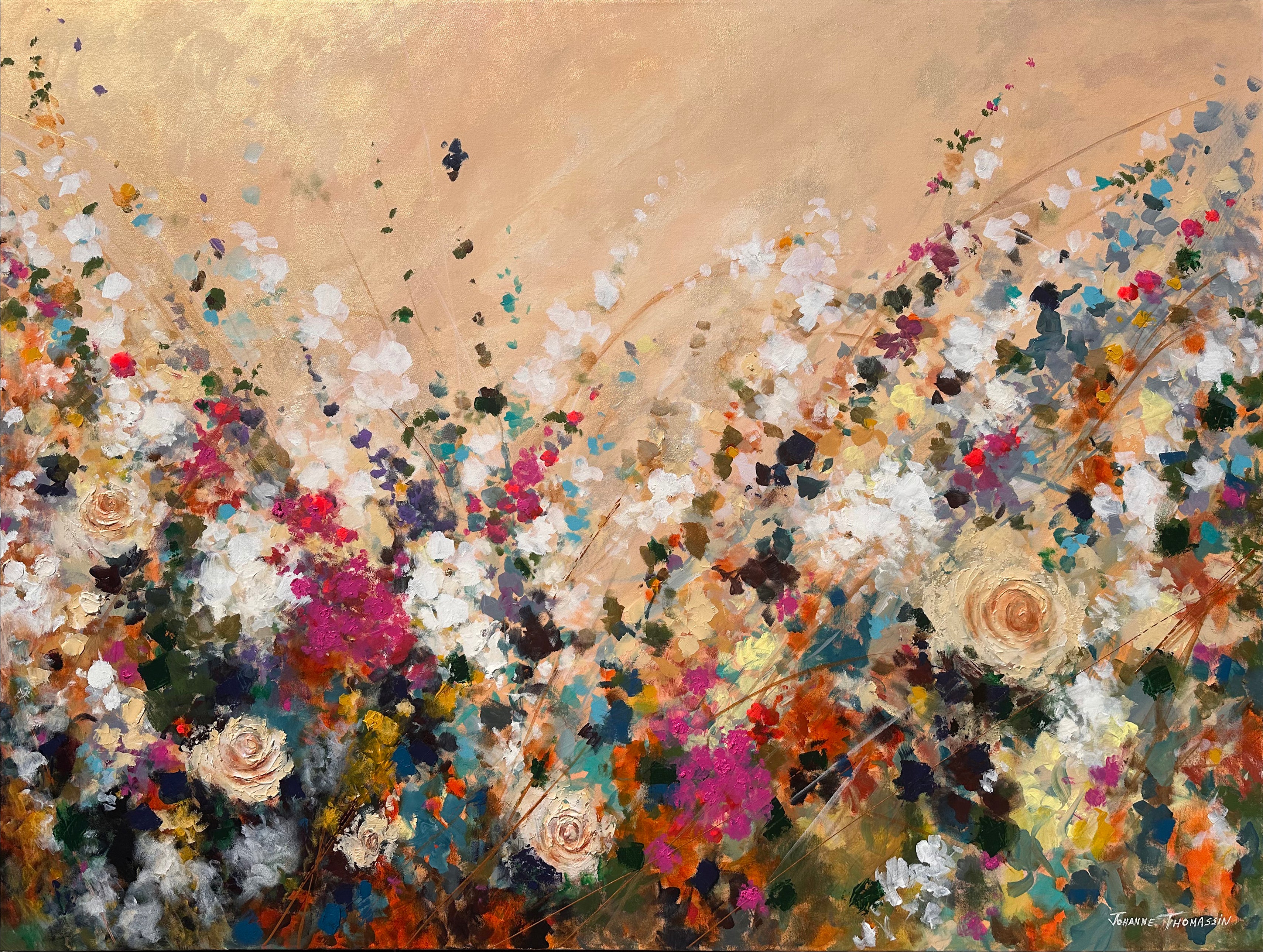 Garden of First Lights, 36x48
