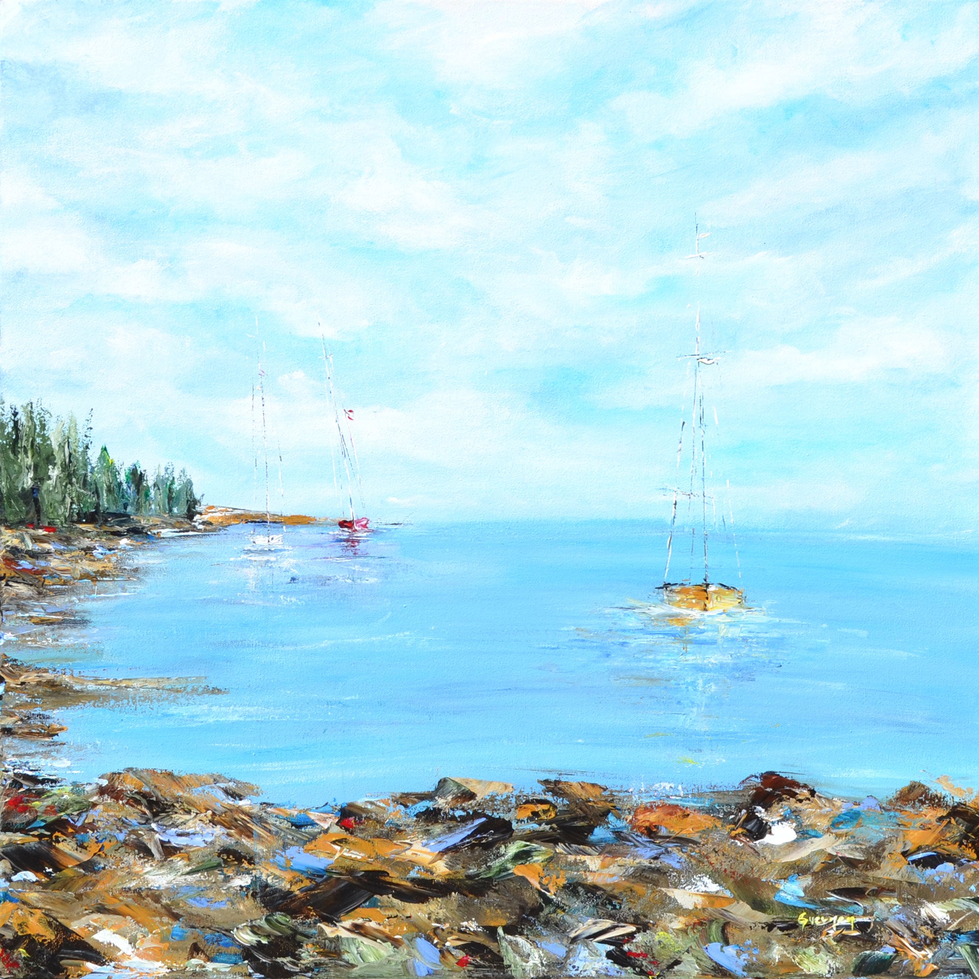 L'attente des vents, 24x24