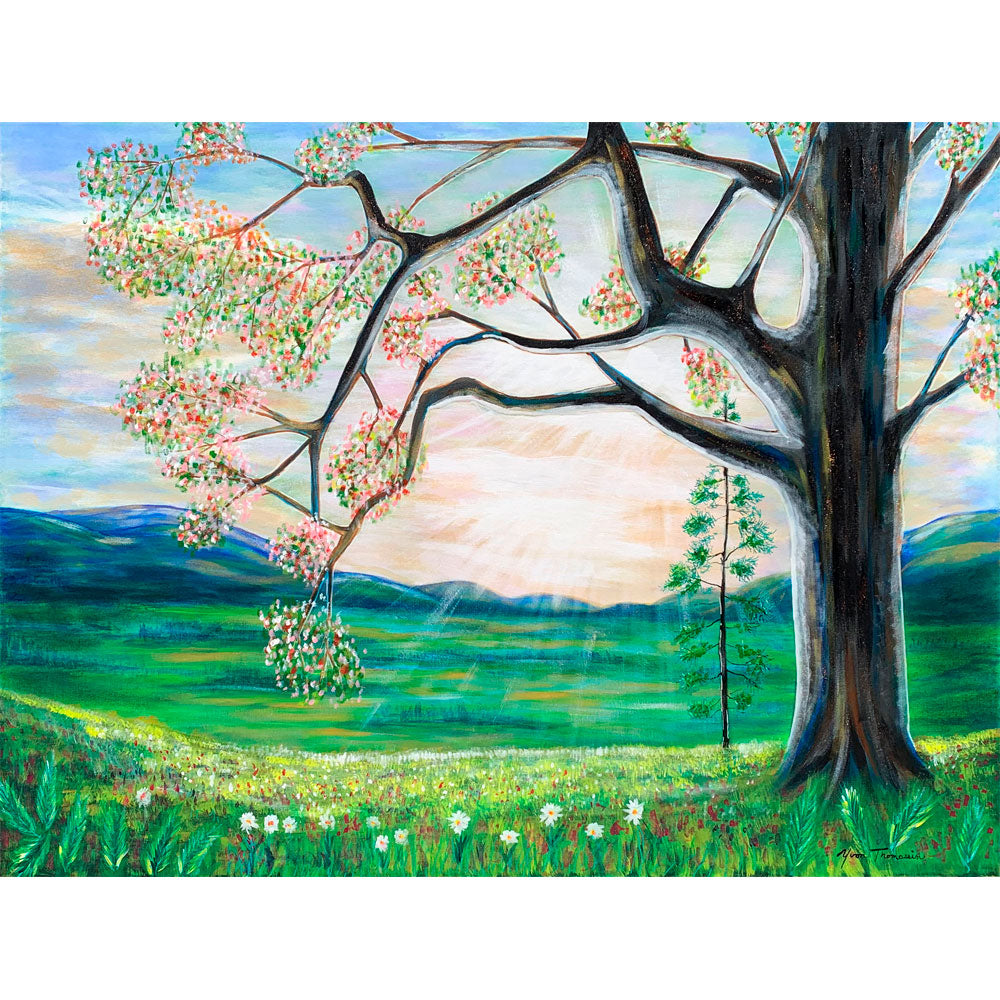 La clairière, 30x40