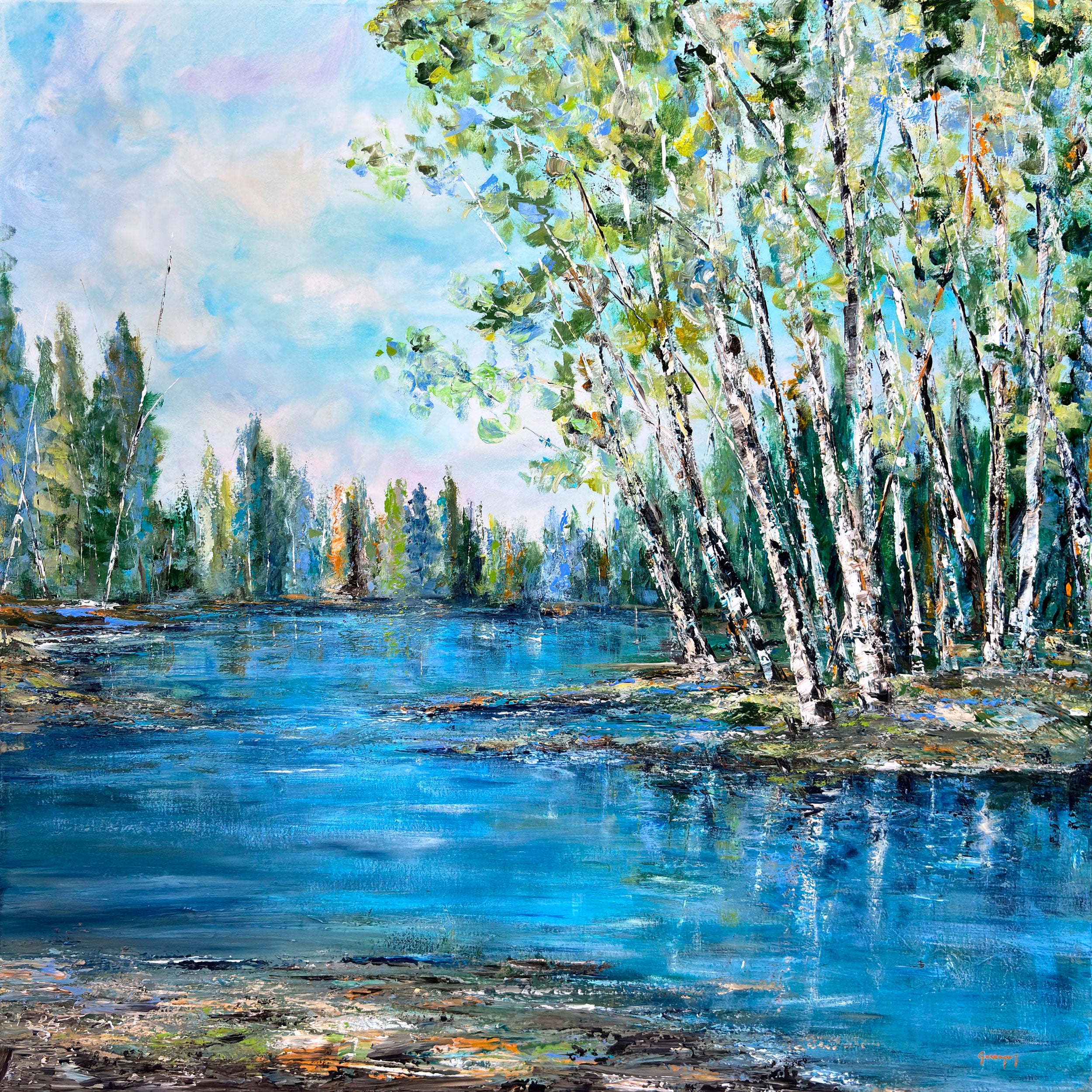 La última danza, 40x40