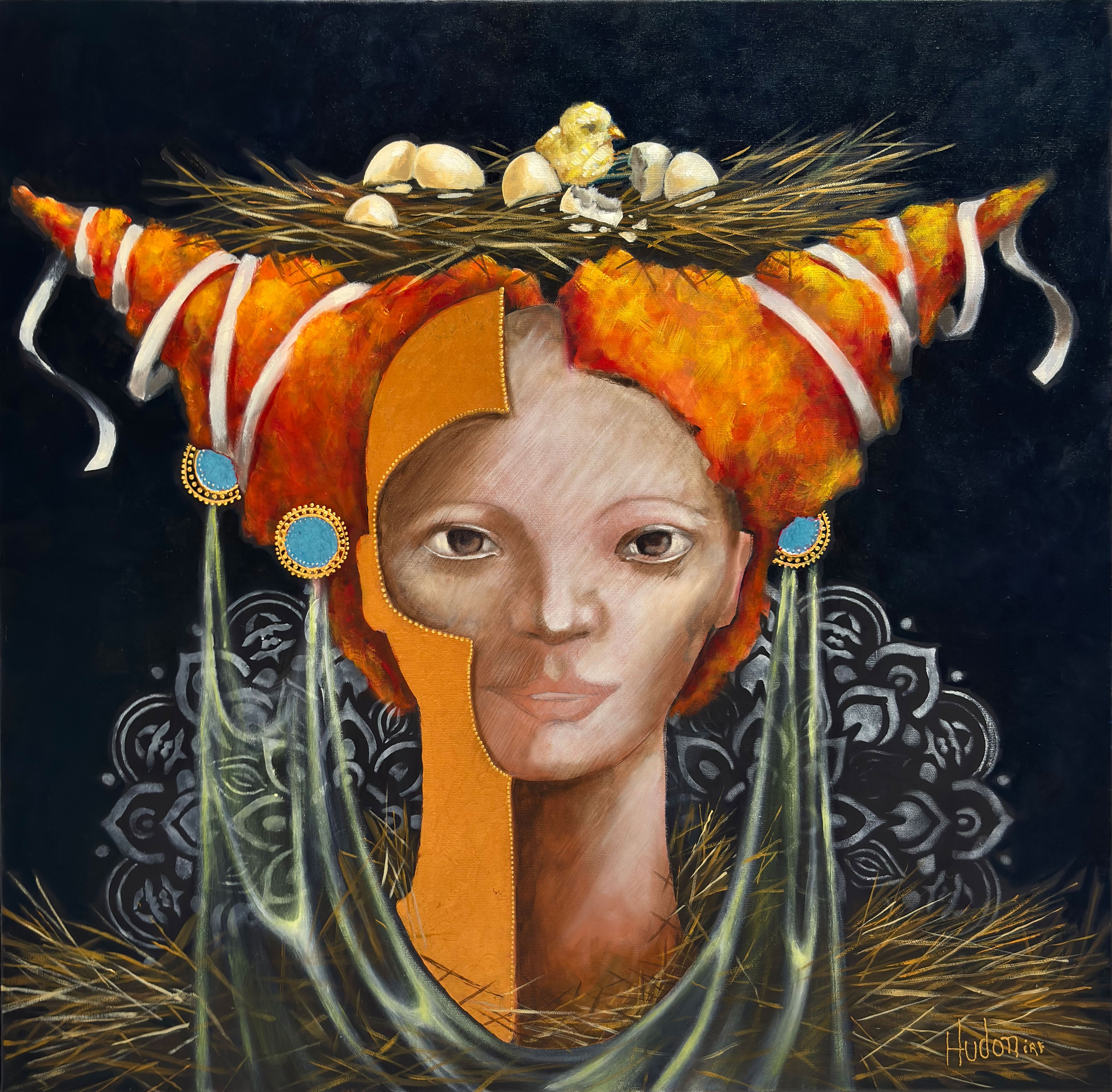 La poussin, 24x24
