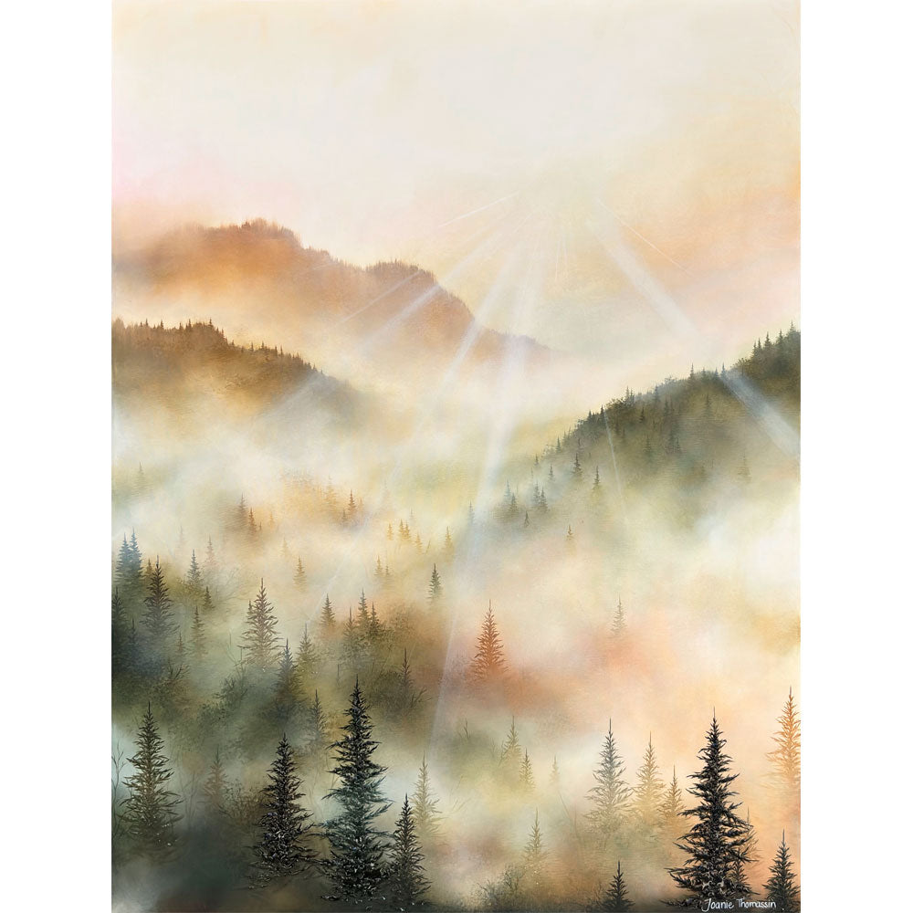 SOLD-Misty Morning, 40x30