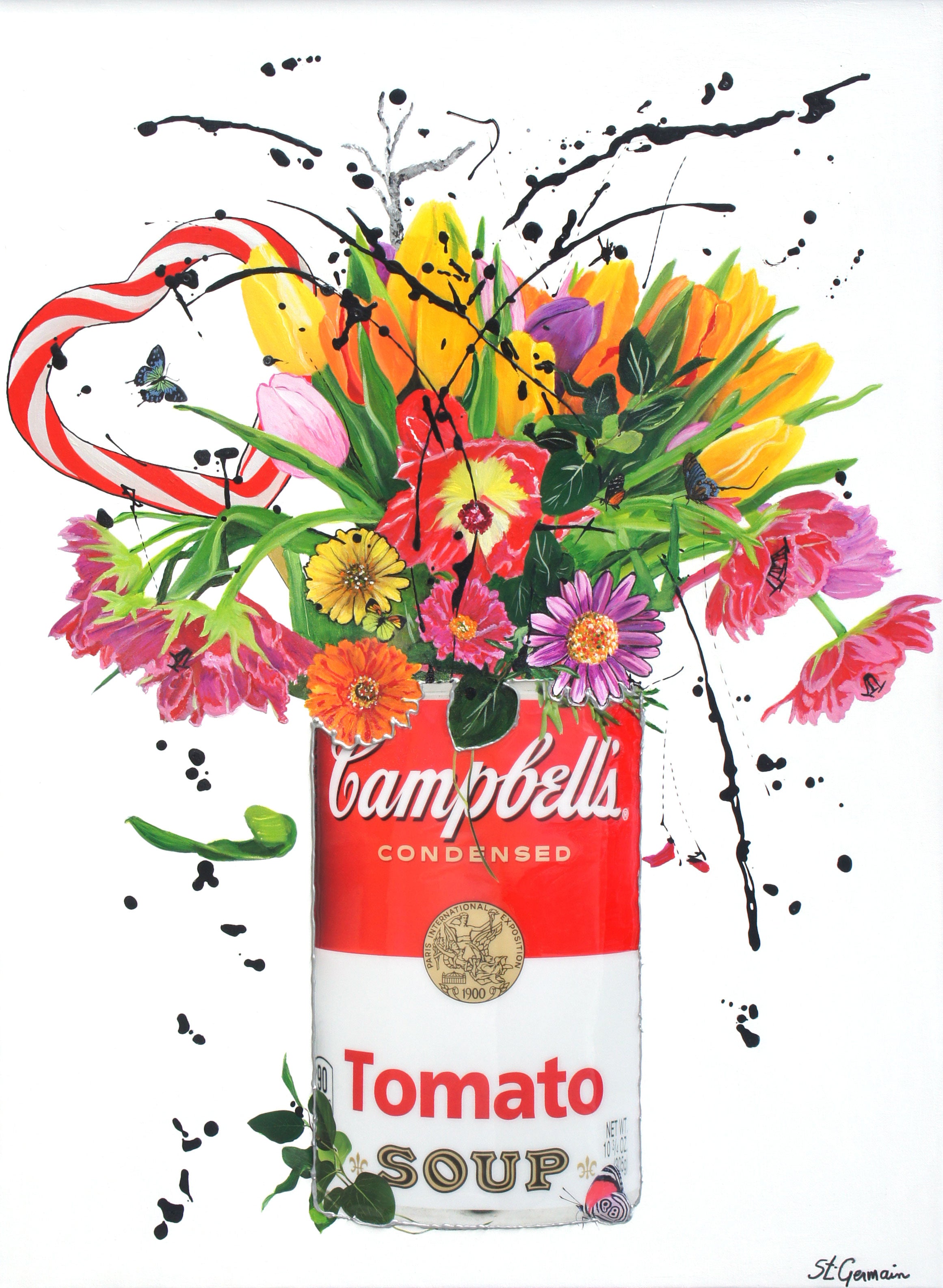 Mélange comestible, 40x30