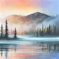 Miroir de l'aube, 36x36