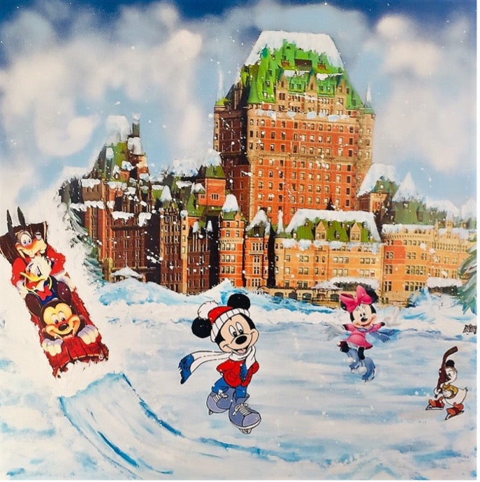 Mon coeur d'enfant, 36x36