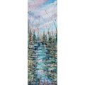 Reflexiones al anochecer, 48x16