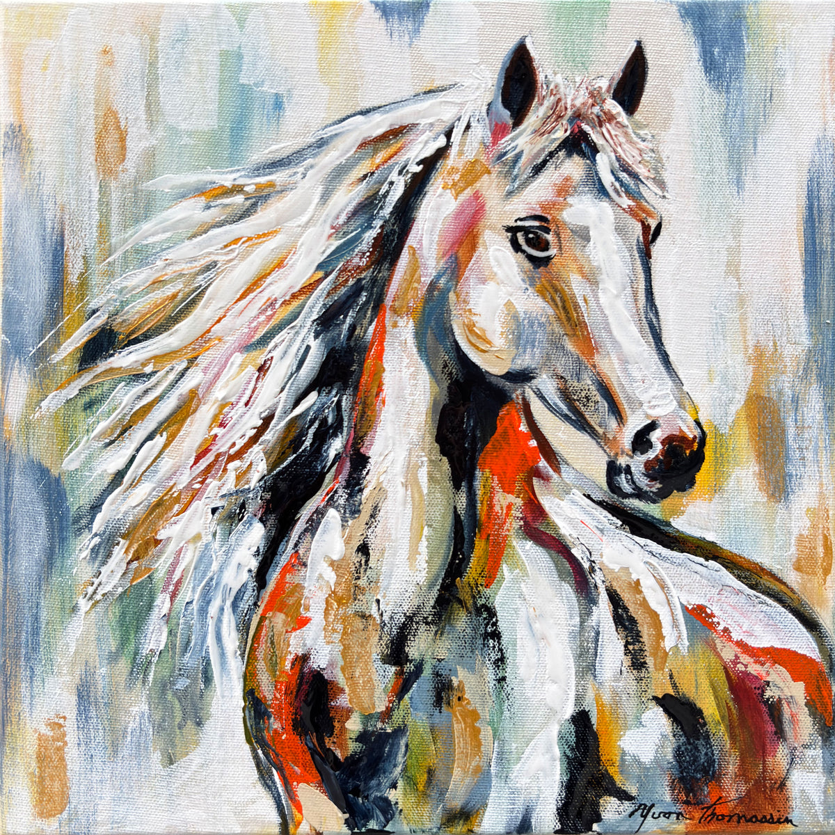 Reflet sauvage, 12x12