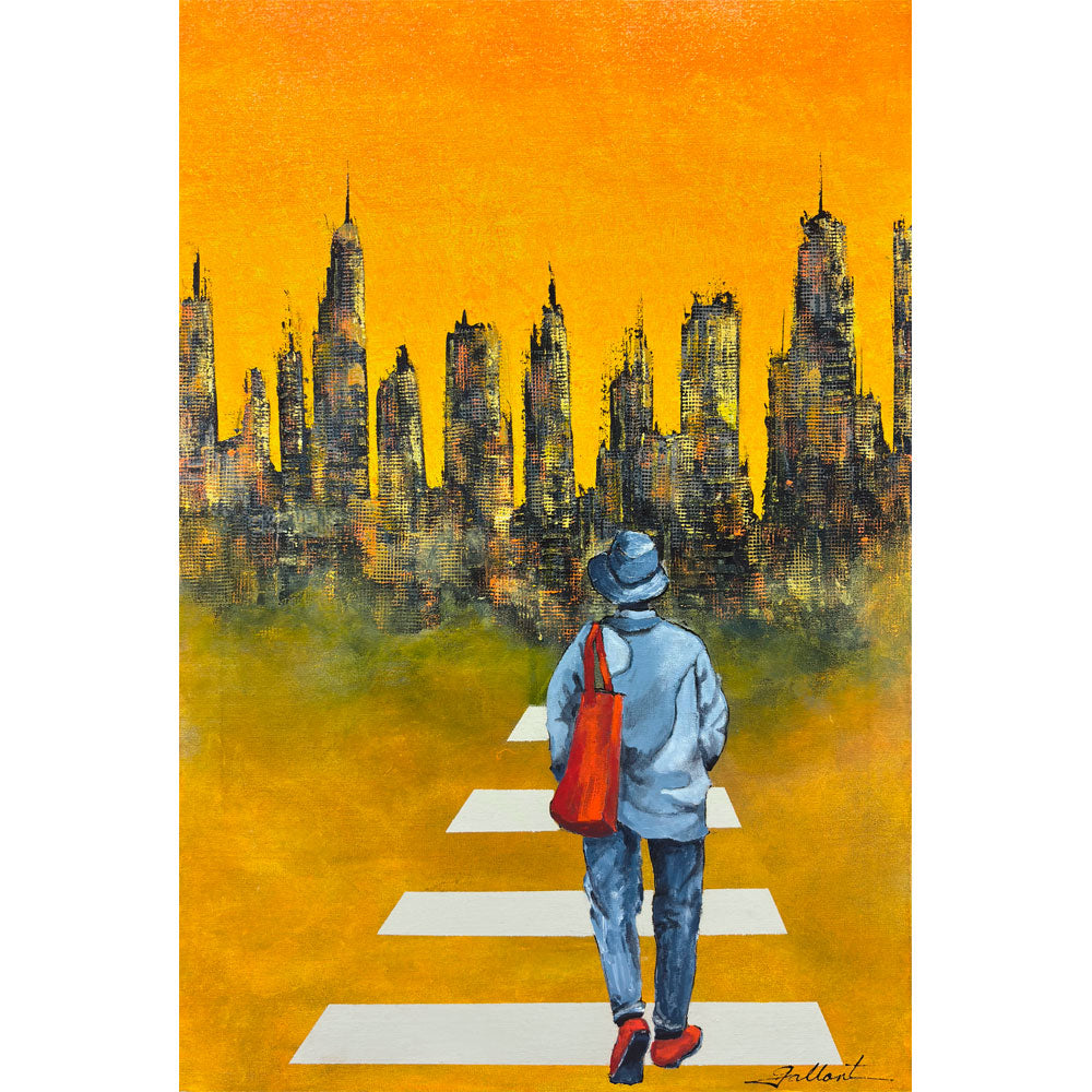 Solo dans la ville #2, 36x24