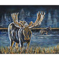 In the dim light, 20x24