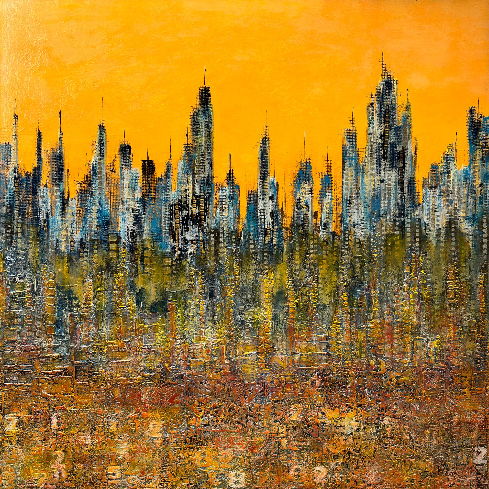 Summer Time II, 36x36